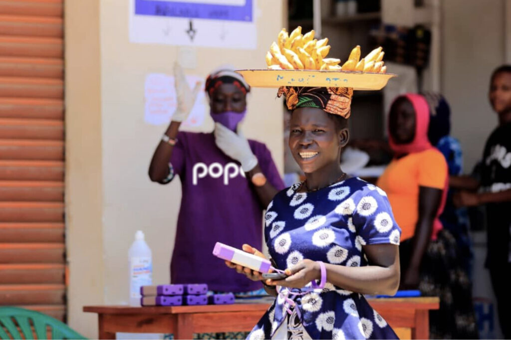 Photo: POPO battery customer in Uganda – POPO